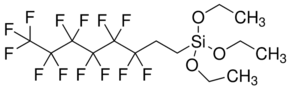 1H,1H,2H,2H-Perfluorooctyltriethoxysilane chemical structure