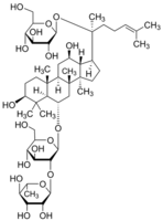 Ginsenoside Re chemical structure