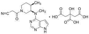 Tofacitinib citrate chemical structure