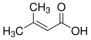 3,3-Dimethylacrylic acid chemical structure