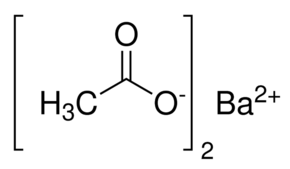 Barium acetate chemical structure