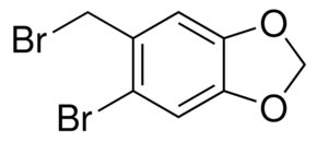 5-Bromo-6-bromomethyl-1,3-benzodioxole chemical structure