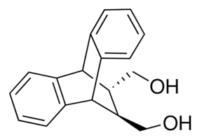 trans-9,10-Dihydro-9,10-ethanoanthracene-11,12-dimethanol chemical structure