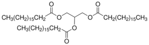 Glyceryl tristearate chemical structure