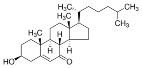 5-Cholesten-3β-ol-7-one chemical structure