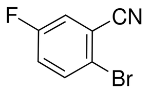 2-Bromo-5-fluorobenzonitrile chemical structure