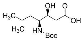 Boc-Sta(3S,4S)-OH chemical structure