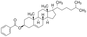 Cholesteryl benzoate chemical structure