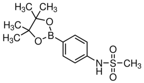 4-(Methanesulfonylamino)phenylboronic acid pinacol ester chemical structure