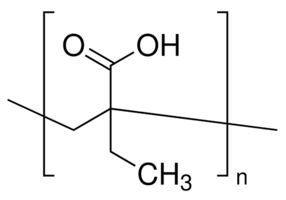 Poly(2-ethylacrylic acid) chemical structure