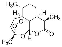 Artemisinin chemical structure