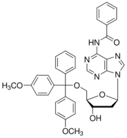 N6-Benzoyl-5′-O-(4,4′-dimethoxytrityl)-2′-deoxyadenosine chemical structure