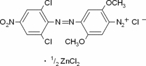 Fast Dark Blue R Salt chemical structure