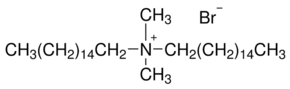 Dihexadecyldimethylammonium bromide chemical structure