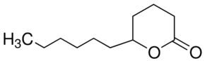 Undecanoic δ-lactone chemical structure