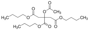 Tributyl O-acetylcitrate chemical structure