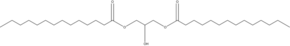 1,3-Dimyristin chemical structure