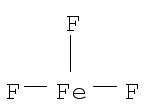 Iron(III) fluoride chemical structure