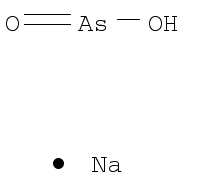 Sodium (meta)arsenite chemical structure
