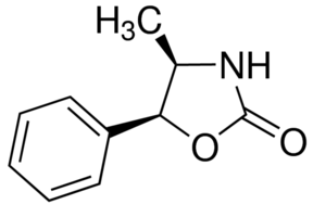 (4R,5S)-(+)-4-Methyl-5-phenyl-2-oxazolidinone chemical structure