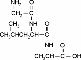 Gly-DL-Leu-DL-Ala chemical structure
