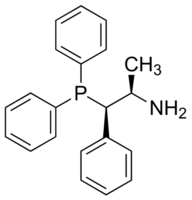 (1R,2R)-2-Amino-1-phenylpropyldiphenylphosphine chemical structure