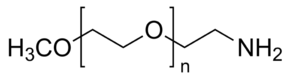 Methoxypolyethylene glycol amine chemical structure