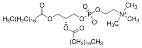 1,2-Distearoyl-sn-glycero-3-phosphocholine chemical structure