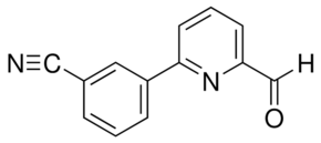 3-(6-Formylpyridin-2-yl)benzonitrile chemical structure