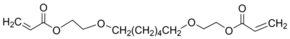 1,6-Hexanediol ethoxylate diacrylate chemical structure