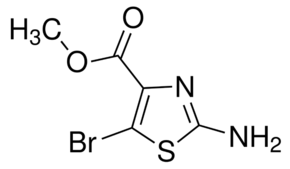 2-Amino-5-bromo-4-thiazolecarboxylic acid methyl ester chemical structure