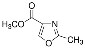 Methyl 2-methyloxazole-4-carboxylate chemical structure
