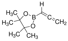 Allenylboronic acid pinacol ester chemical structure
