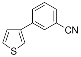 3-(3-Thienyl)benzonitrile chemical structure