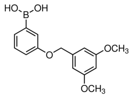 3-(3,5-Dimethoxybenzyloxy)phenylboronic acid chemical structure
