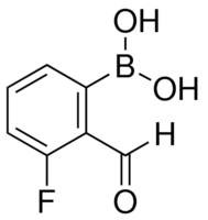 3-Fluoro-2-formylphenylboronic acid chemical structure