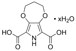 3,4-Propylenedioxypyrrole-2,5-dicarboxylic acid hydrate chemical structure