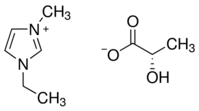 1-Ethyl-3-methylimidazolium L-(+)-lactate chemical structure