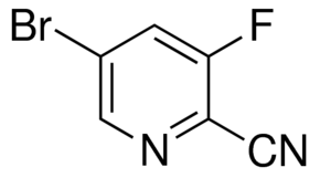 5-Bromo-3-fluoropicolinonitrile chemical structure