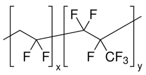 Poly(vinylidene fluoride-co-hexafluoropropylene) chemical structure
