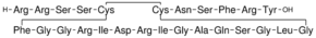 Atrial Natriuretic Peptide fragment 3-28 rat chemical structure