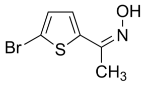 (Z)-(5-Bromo-2-thienyl)ethanone oxime chemical structure