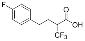 4-(4-Fluorophenyl)-2-(trifluoromethyl)butanoic acid chemical structure