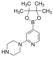 2-(1-Piperazinyl)pyridine-4-boronic acid pinacol ester chemical structure