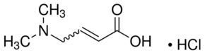 4-(Dimethylamino)-2-butenoic acid hydrochloride chemical structure